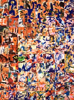 Coloured Field - Area "Orange Blue"